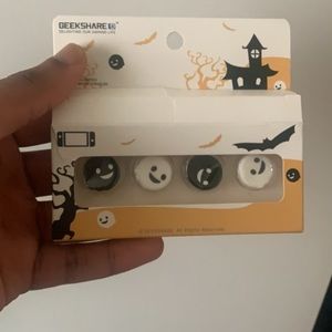 GeekShare 4PCS Cute Ghost Thumb Grip Caps
